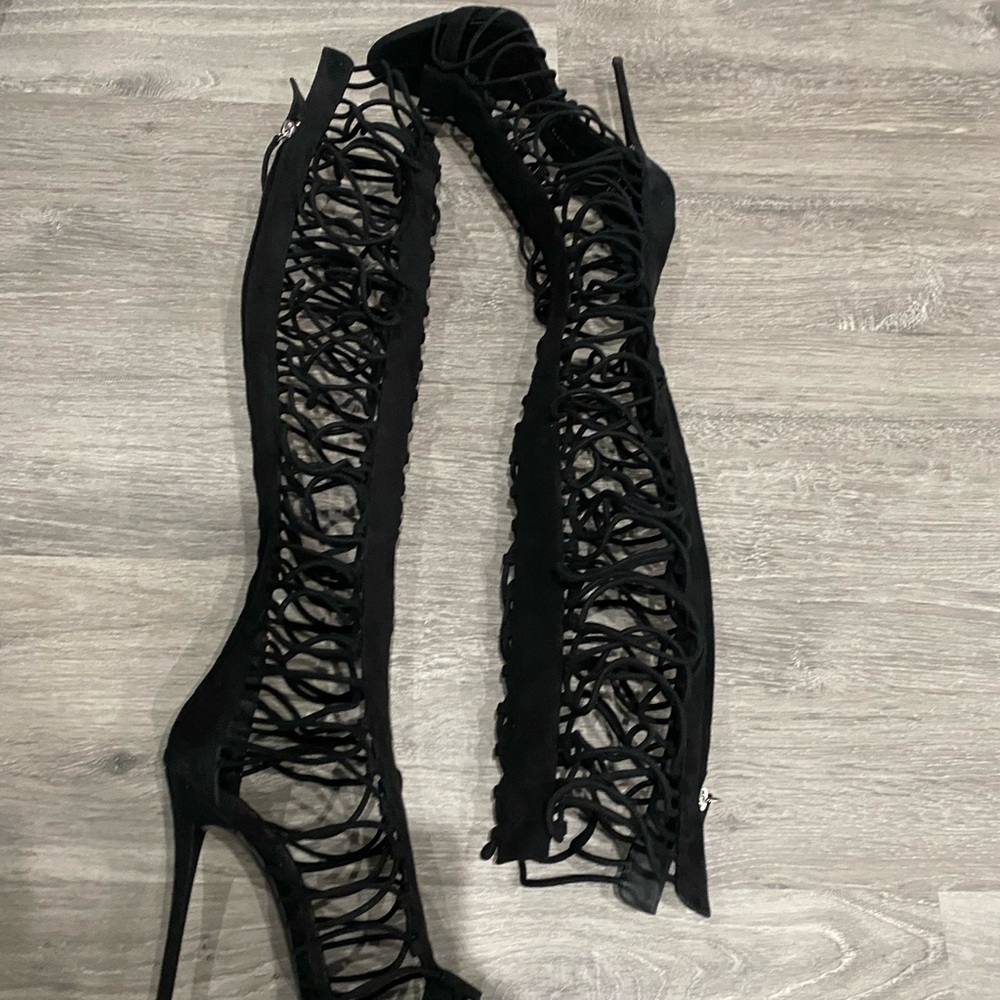 Giuseppe Zanotti Women's Black Boots - Picture 6 of 6